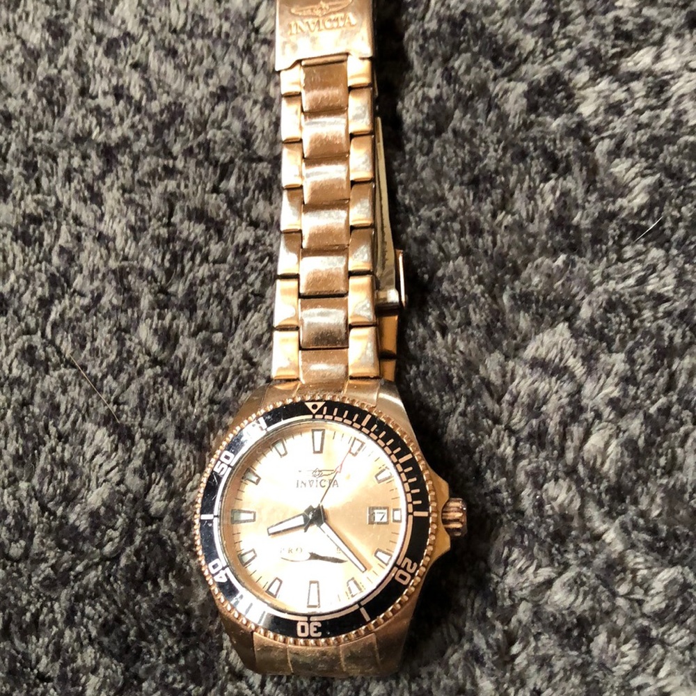 Invicta Rose Gold watch